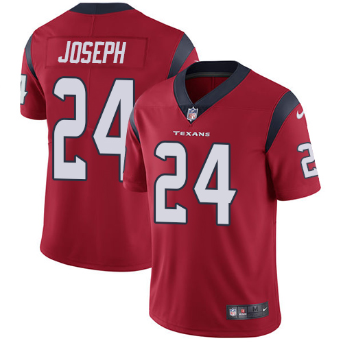 Men Houston Texans 24 Joseph red Nike Vapor Untouchable Limited NFL Jersey